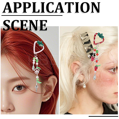 DIY Hair Clips Making Kit DIY-SC0030-28-1