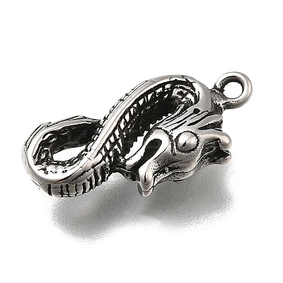 Retro 304 Stainless Steel Pendants STAS-L284-16AS-03-1