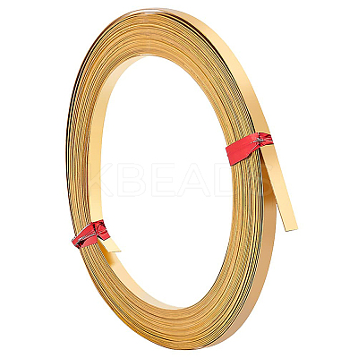 Brass Flat Bezel Wire CWIR-WH0016-02B-1
