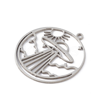 Non-Tarnish 201 Stainless Steel Pendants STAS-K250-06P-1