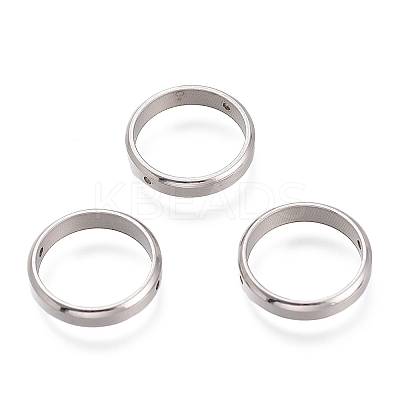 Non-Tarnish 201 Stainless Steel Bead Frames STAS-L262-05B-P-1