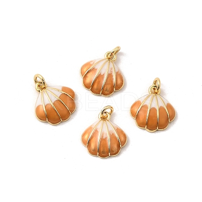 Brass Enamel Charms KK-H002-35G-01-RS-1