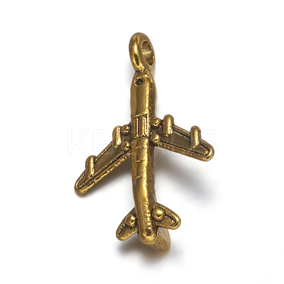 Tibetan Style Alloy Pendants TIBEB-A101638-AG-FF-1