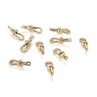 Brass Lobster Claw Clasps LS-ZIRC-F120-015G-1