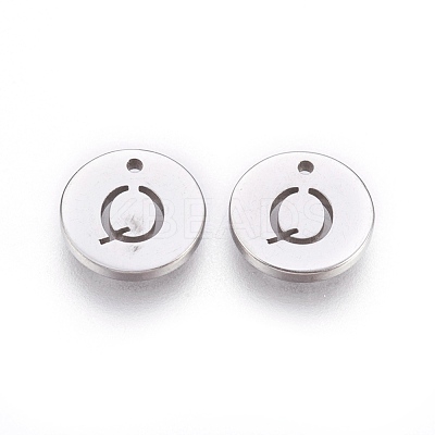 Non-Tarnish 304 Stainless Steel Charms STAS-P225-104P-01-1
