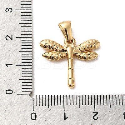 Golden Plated 304 Stainless Steel Pendants STAS-L272-005G-01-1