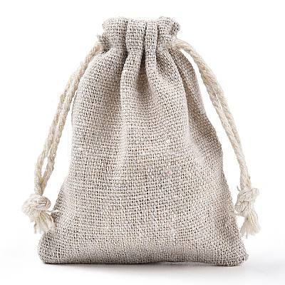Cotton Packing Pouches Drawstring Bags LS-X-ABAG-R011-7x9-1