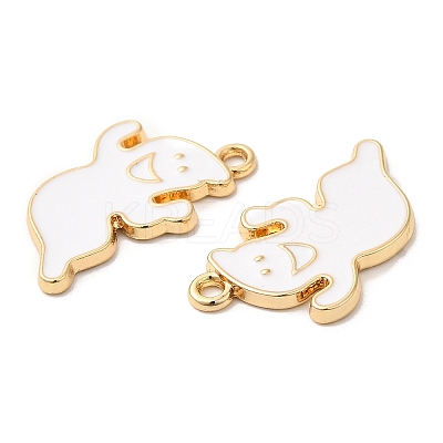 Halloween Alloy Enamel Pendants ENAM-K069-07E-G-1
