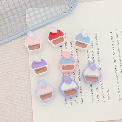 Opaque Acrylic Beads SACR-P030-A03-1