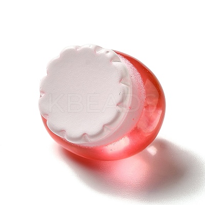 Marine Series Transparent Resin Pendants RESI-E031-02P-04-1