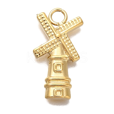 Ion Plating(IP) 304 Stainless Steel Pendants STAS-P371-024G-1
