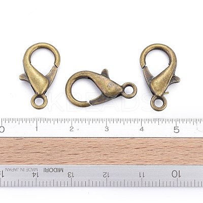 Zinc Alloy Lobster Claw Clasps E107-AB-1