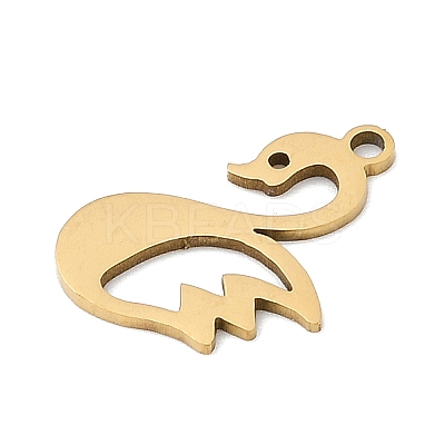 201 Stainless Steel Pendants STAS-F316-32D-G-1