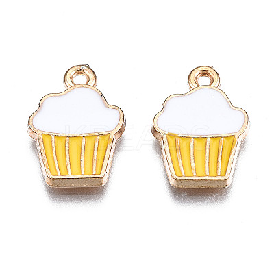 Alloy Enamel Pendants ENAM-S121-127K-1