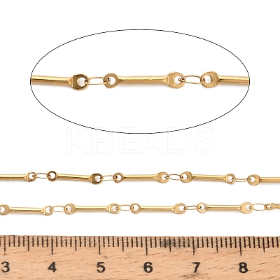 304 Stainless Steel Bar Link Chains CHS-H116-01G-G-1