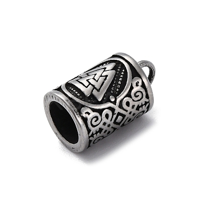 304 Stainless Steel Pendants STAS-D301-08AS-03-1