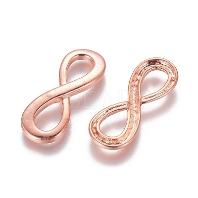 Alloy Tibetan Style Infinity Links connectors X-TIBE-I009-M-1