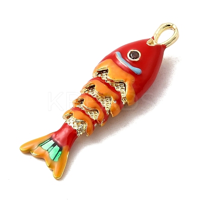 Rack Plating Brass Pendants X-KK-A268-05G-B04-1