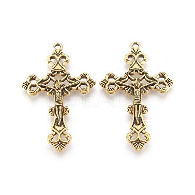 Tibetan Style Alloy Pendants GLF1299Y-NF-1