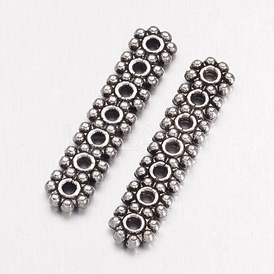 Tibetan Style Beads Spacers TIBEB-S034-AS-FF-1