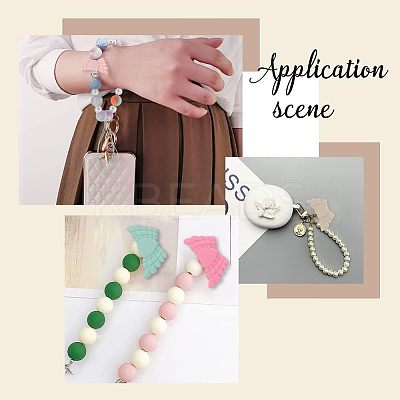 17Pcs 17 Colors Food Grade Eco-Friendly Silicone Focal Beads SIL-HY0001-05-1