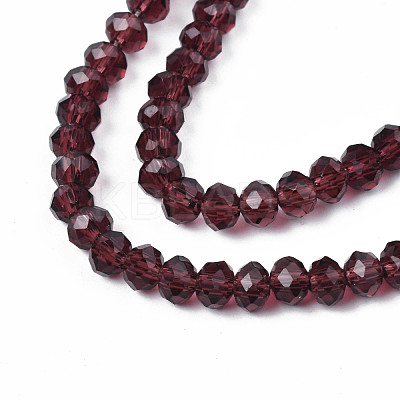 Glass Beads Strands EGLA-A034-T4mm-D26-1