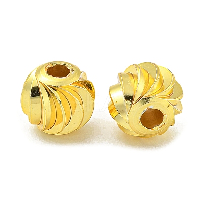 Rack Plated Brass Beads FIND-T071-6G-1