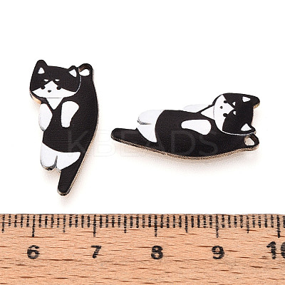Alloy Enamel Pendants ENAM-N063-01D-1