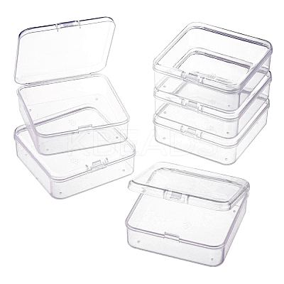 Square Plastic Bead Storage Containers CON-FS0001-07B-1