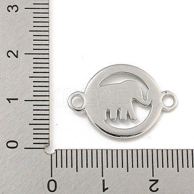 Tarnish Resistant 304 Stainless Steel Connector Rhinestone Settings STAS-I307-565P-1