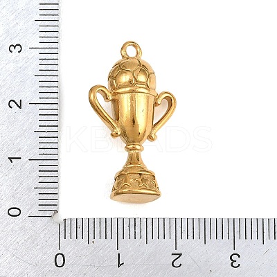 304 Stainless Steel Pendants STAS-G392-04G-1
