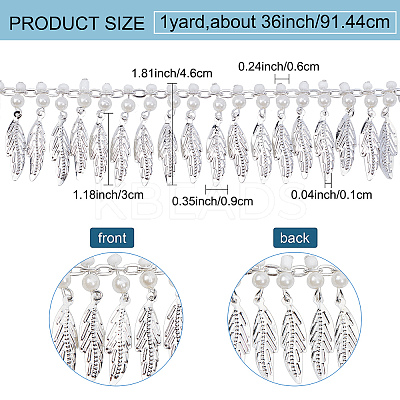 1 Yards Iron Jewelry Waist Chain AJEW-GF0006-37-1