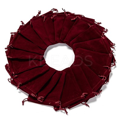 Rectangle Velvet Pouches X-TP-R002-10x12-02-1