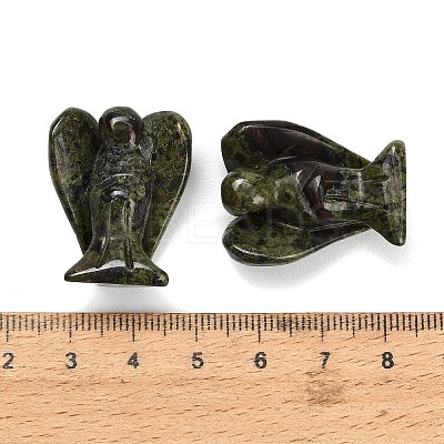 Natural Dragon Blood Gemstone Carved Angle Figurines GG-CBA8396-A07-1