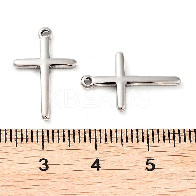 Non-Tarnish 304 Stainless Steel Pendants STAS-L022-379P-1