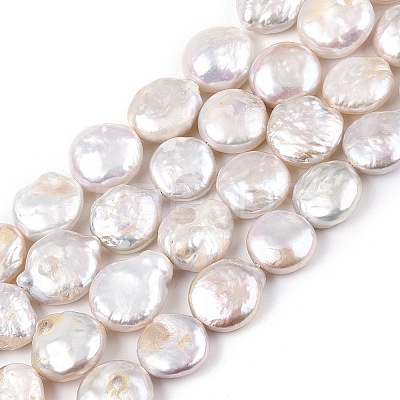 Natural Keshi Pearl Beads Strands PEAR-S018-02J-1