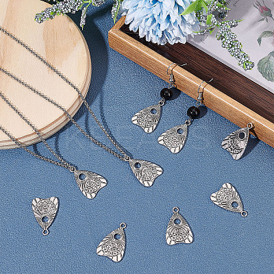 Tibetan Style Alloy Pendants TIBEP-SC0002-20-1