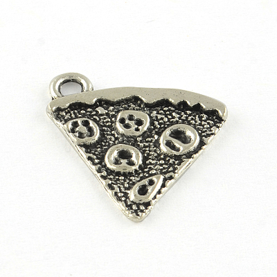 Tibetan Style Alloy Cake Pendants LS-TIBE-R306-01AS-LF-1