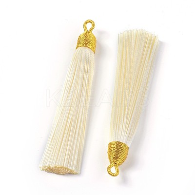 Nylon Tassel Big Pendants FIND-F008-F16-1