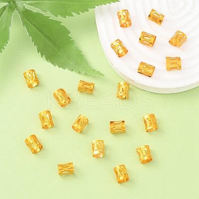 200Pcs Aluminum Dreadlocks Beads Hair Decoration ALUM-YW0001-03-1