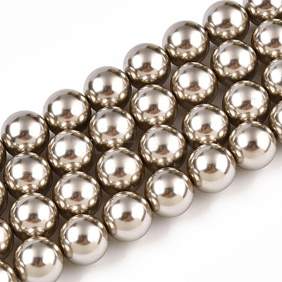 Glass Pearl Beads Strands HY-G002-01F-13-1