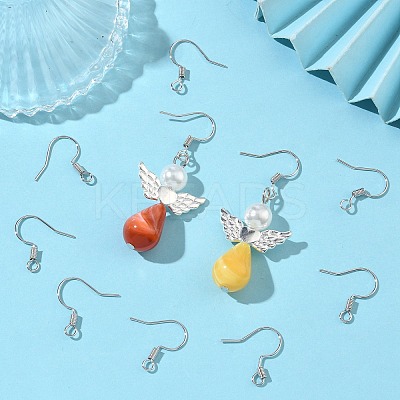 SHEGRACE Brass Earring Hooks XGR0140P-153P-1