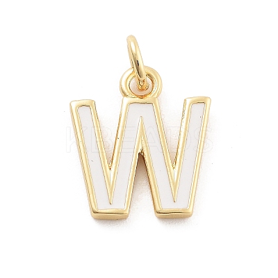 Rack Plating Brass Pendants KK-C065-05W-G-1