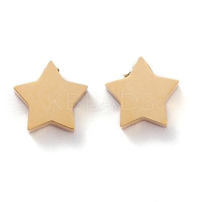 Ion Plating(IP) 304 Stainless Steel Charms STAS-O139-09G-1