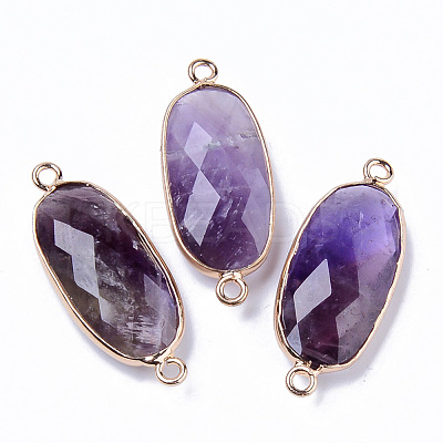 Natural & Synthetic Gemstone Links Connectors G-R472-03-1