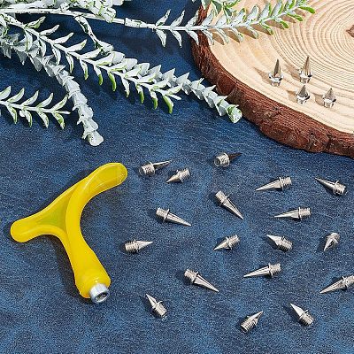 100Pcs Steel Nail Buckles FIND-CA0003-62-1