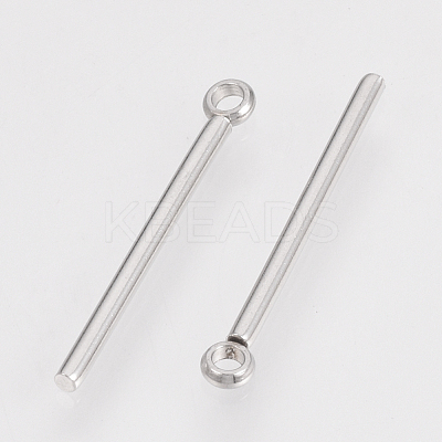 Tarnish Resistant 201 Stainless Steel Pendants X-STAS-S079-06-1