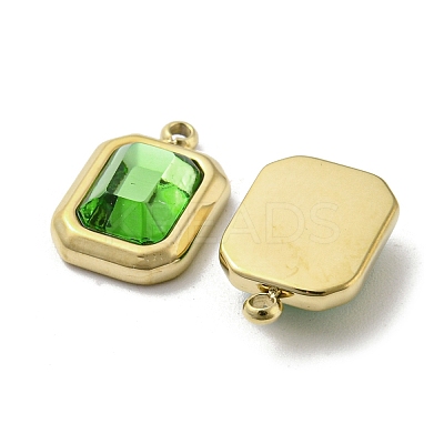 Real 14K Gold Plated 304 Stainless Steel Pendants High Polished STAS-L022-062G-02-1