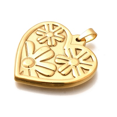 304 Stainless Steel Pendants LS-STAS-B079-02G-02-1