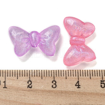 Luminous Transparent Acrylic Beads OACR-E041-11-1